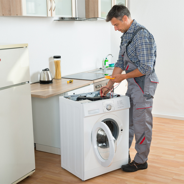 can you walk me through the steps of troubleshooting my washer issue in Apple River Wisconsin